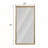 32*70 Inch Full-Body Floor Mirror with Durable Artificial Wood Frame, Elegant Design for Bedrooms and Salons