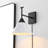 Cadyn Aluminum Plug-in Armed Sconce-16728740