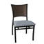 Chaise d'appoint Aire - Terre antique / noyer noir-63361259-62379907