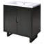 Ensemble de meuble-lavabo 30 po avec lavabo, armoire combinée, armoire de rangement pour salle de bain, structure en bois massif-1228398898