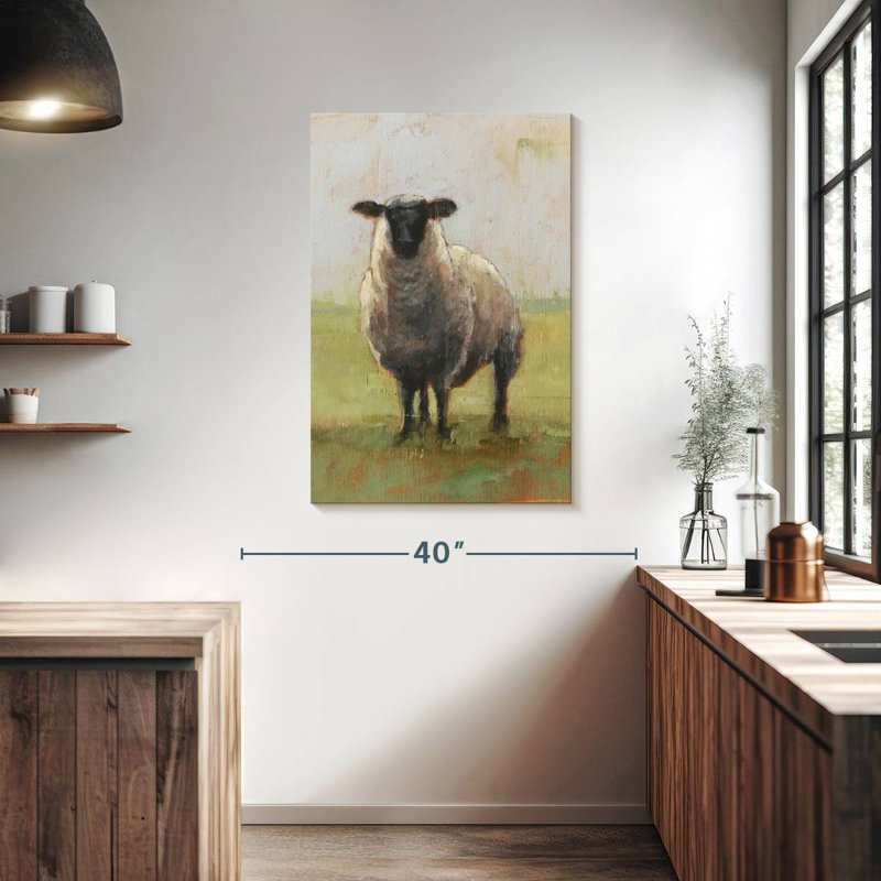 Brampt Away From The Flock I, 39" H x 26" W