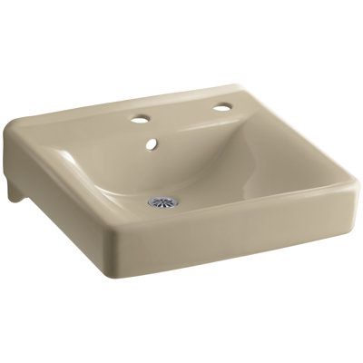 Soho Ceramic 20" Wall Mount Bathroom Sink with Overflow