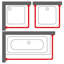 Sealskin Shower Curtain Rail Set Easy-Roll-1802075742