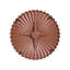 Parasol Base CAREZZA Round Brown 21 kg