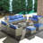 Cassville 8 - Person Patio Furniture Set, Outdoor Wicker Rattan Sectional Seating Group with Cushions, All Weather Sofa Conversation Set with Optional Fire Pit Table for Garden Backyard-93092039-93662483