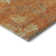 Premium Machine Washable Prisco Orange Rug