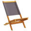16-4 Polyester/Polyester Blend Garden Chair With Cushion Folding Chair Set-105675994