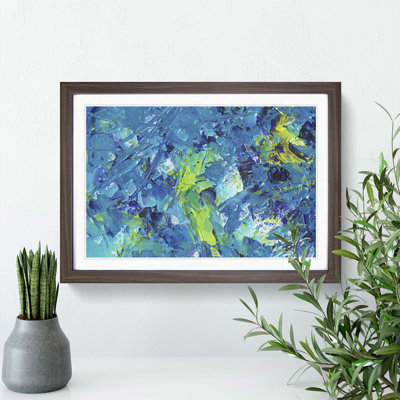 Way of Life in Abstract - Picture Frame Painting Print