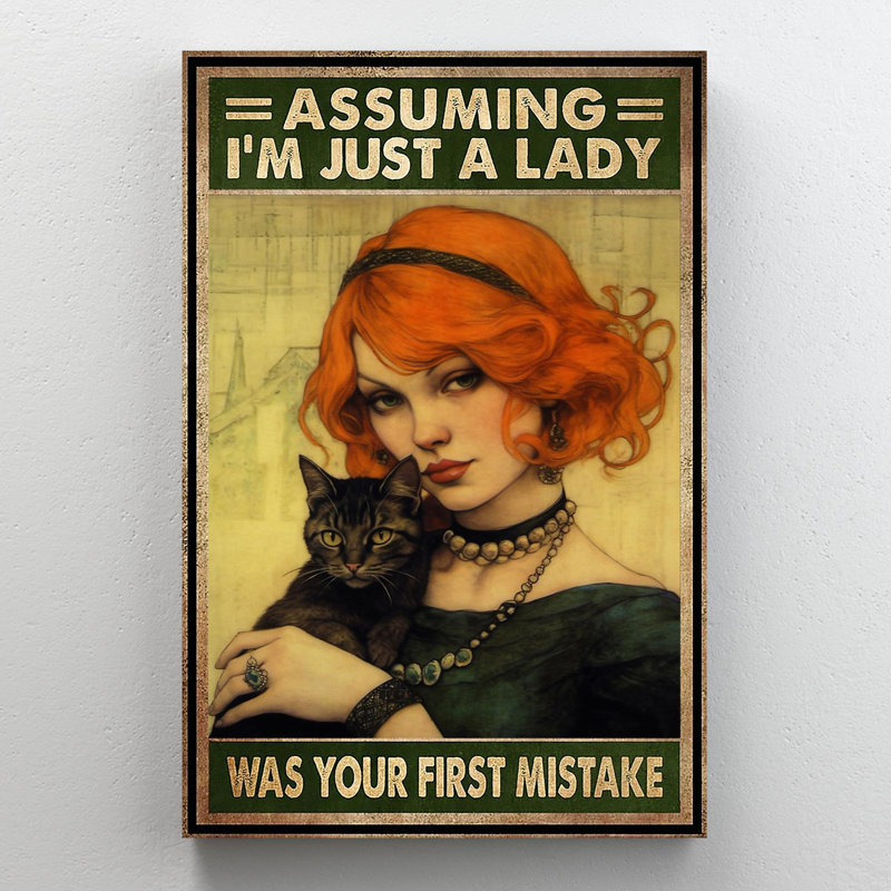 Carllene Im Just A Lady, impression sur toile, H 36 po x l 24 po x P 1,25 po