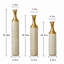 Ensemble de 3 vases en métal de style moderne pour l'intérieur