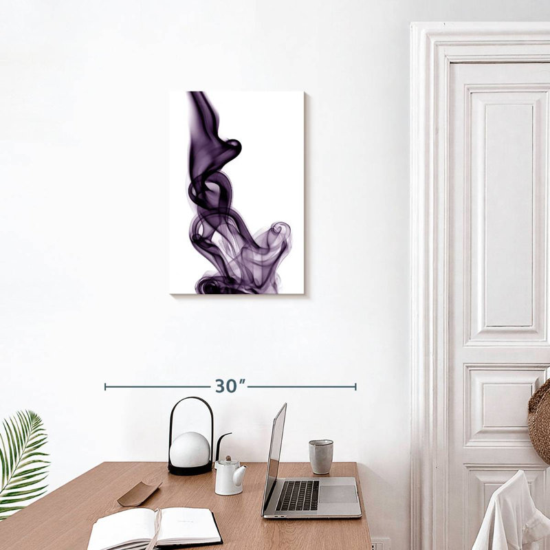 Avery Purple Smoke, 24" H x 16" W