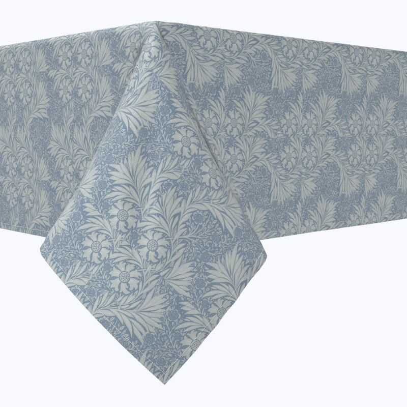 Rectangular Tablecloth, 100% Cotton, Floral 79, 84" x 60"