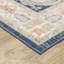Tapis bleu marine / ivoire Goulart-1829720465