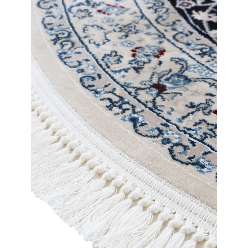 Oriental Area Rug, Round 200cm