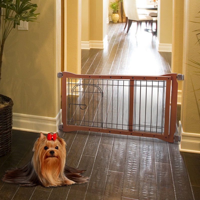 Free Standing Pet Gate With Door