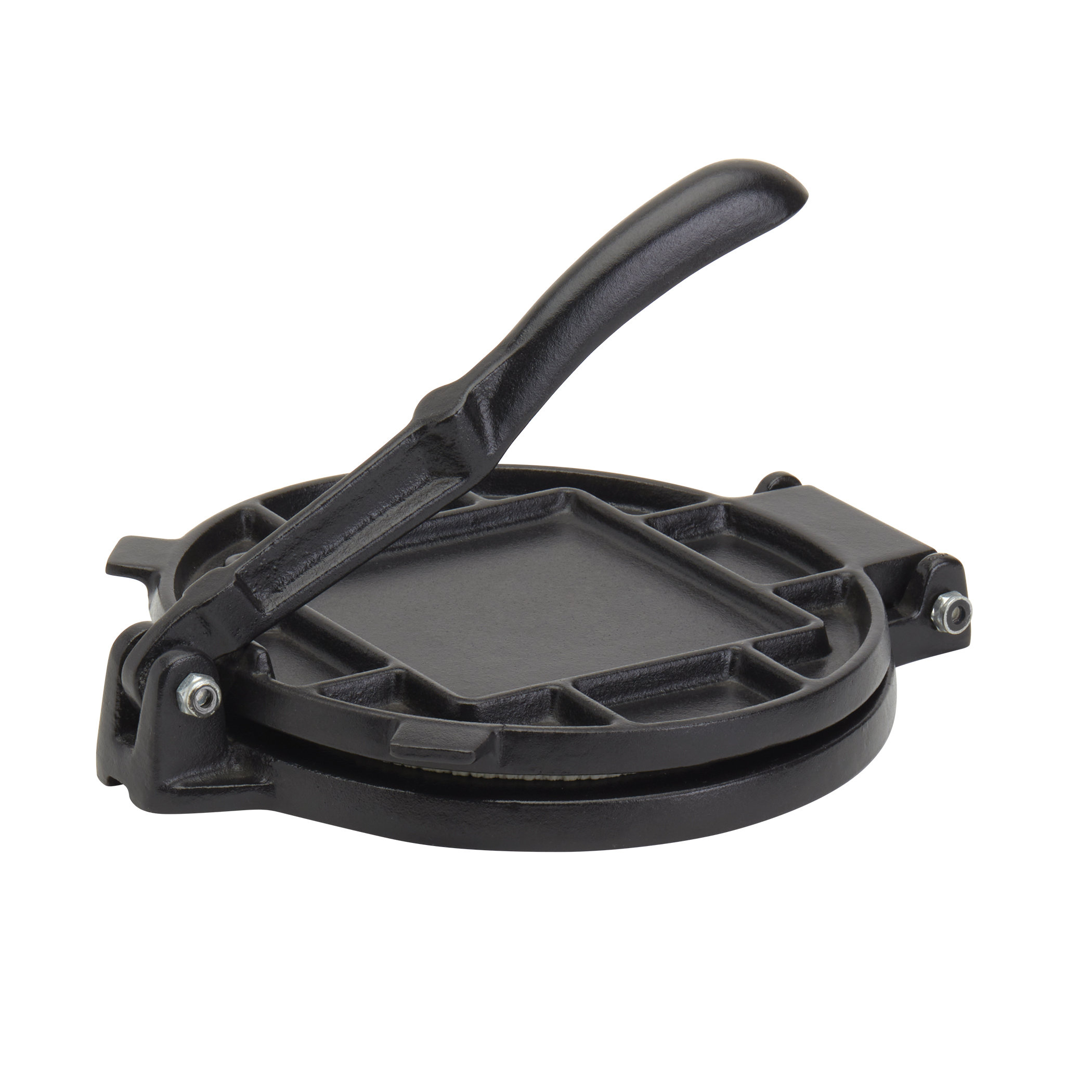 ARC Tortilla Maker 8 inch Taco Press Black Gray, Cast Iron Ergonomic  Handle, Thicker and Durable Base