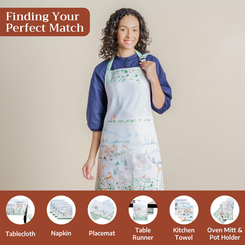 Tablier 100% coton Maison d 'Hermine