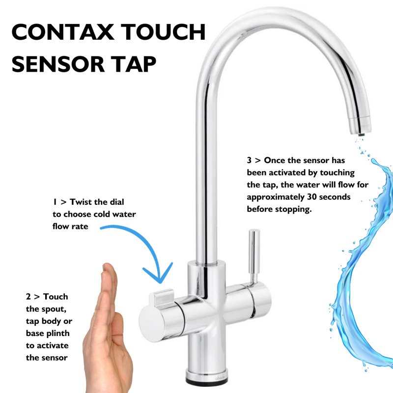 Abode Designs Contax Touch Kitchen Faucet