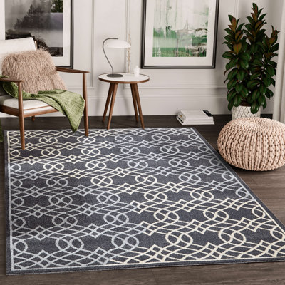 Mannino Geometric Indoor Rug