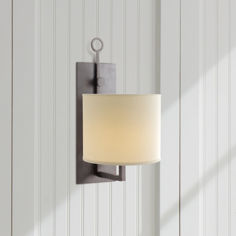 Ian K. Fowler Aspen Iron Wall Lamp, Paper