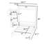 Queen Size Murphy Bed with Louvred Style and Multiple Storage Shelves-349854147