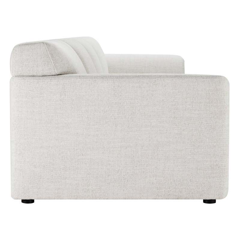 Morell 4-Piece 164" Upholstered Sofa, Nathan Wheat Tweed