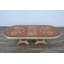 Valentina Oval Mahogany Wood Dining Table
