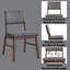 Ensemble de 2 chaises d'appoint Seda Dusty-274669262