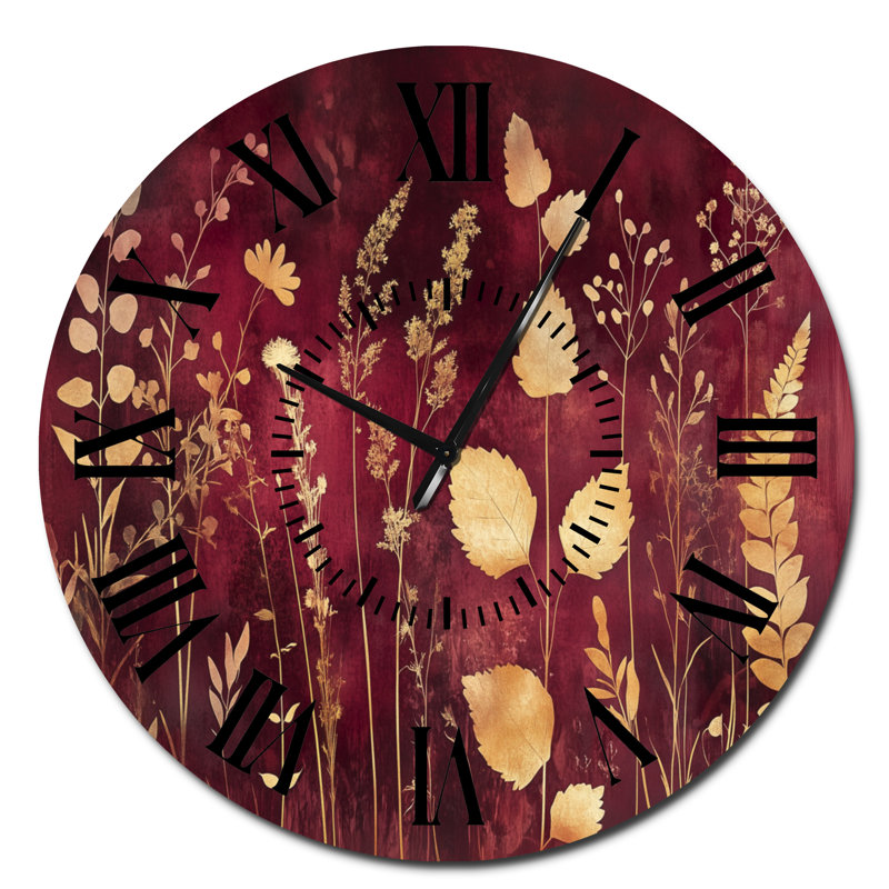 Horloge murale Botanicals, Surdimensionné