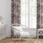 Ensemble de 2 rideaux en coton Dolce Wisteria-109877105