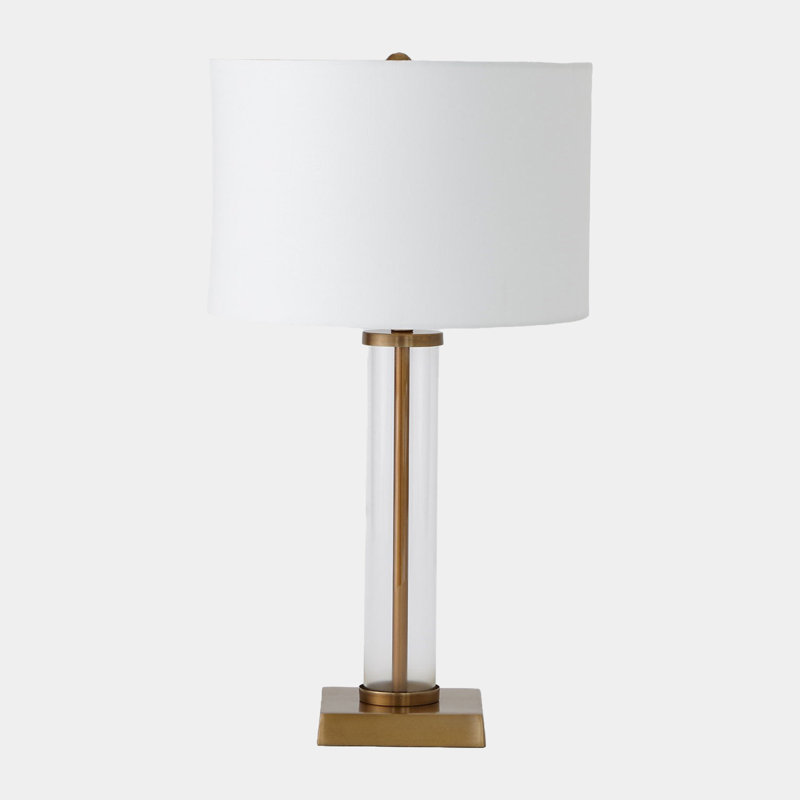 Glass Table Lamp Set