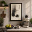 Tea Ceremony in Ink Japandi - Wrapped Canvas-255376989-255376967