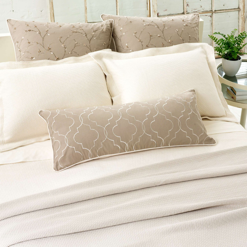 Interlaken Matelasse Sham, Sand, Standard