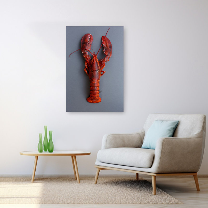 «Classic Red Lobster Classic Contemporary», 48" H x 32" W