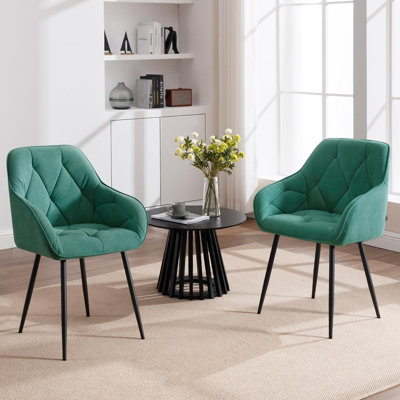 Bharmal 50.5cm H Velvet Upholstered Armchair