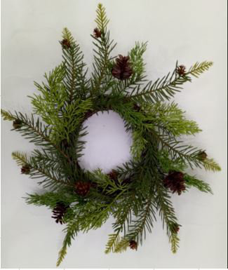 Couronne de pin et jupiter 13 po