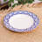 Winston Porter Handmade Blue Pineapple Ceramic Luncheon Plate