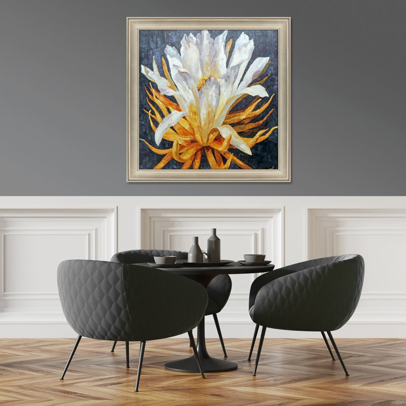 Flor Blanca Print by Torrontegui