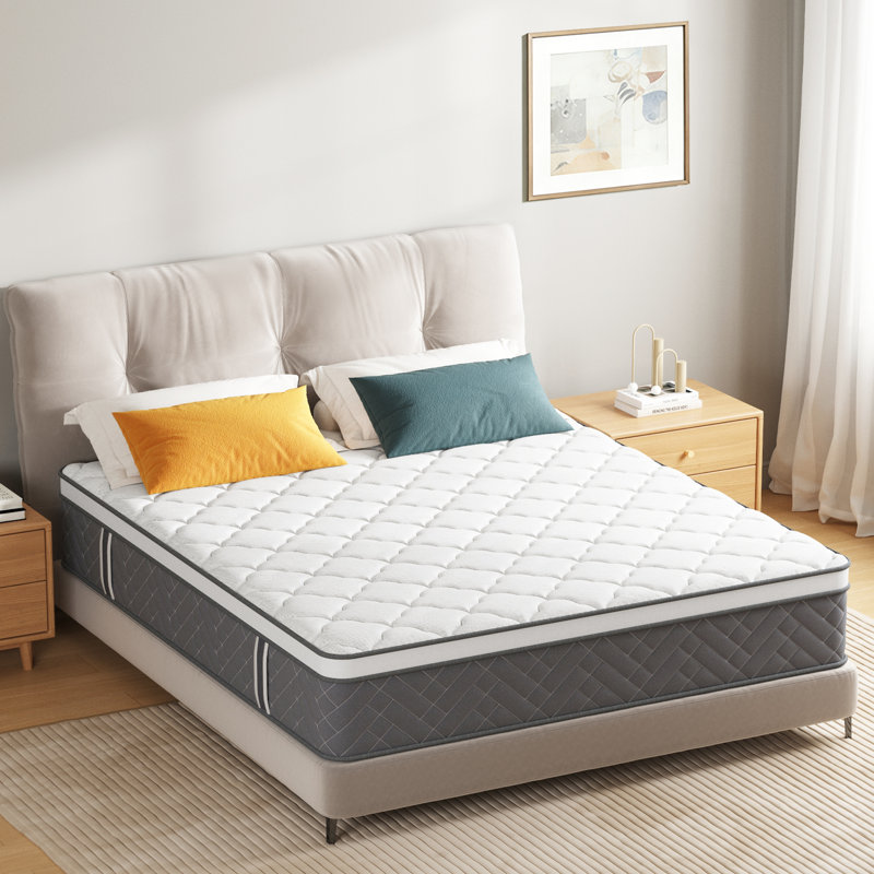 Medium Comfort Hybrid Memory Foam Pocket Sprung Mattress In A Box, Kingsize (5'), 30cm