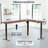 VIVO Electric Corner Desk, L-Shaped Workstation-102434980-102434984