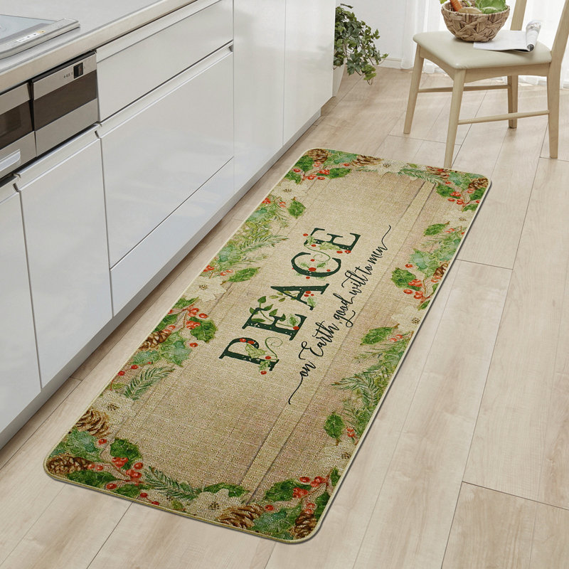 Ruffy Non-Slip Christmas Outdoor Doormat