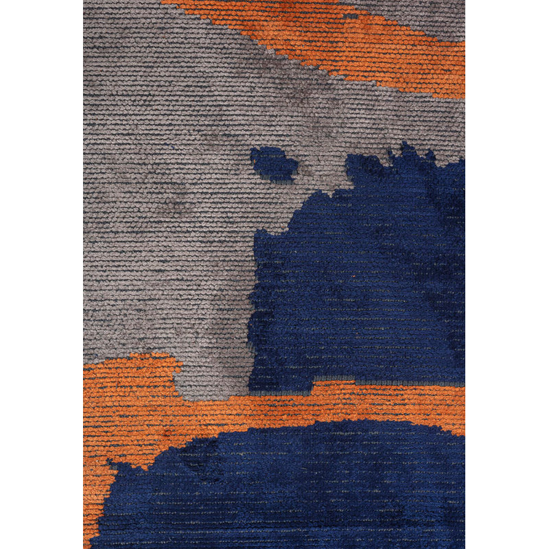Rapture Abstract Area Rug, Rectangle 6'7" x 8'3"