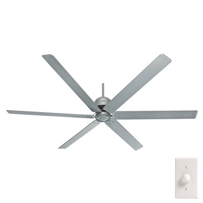 96"" HFC 6 - Blade Outdoor Standard Ceiling Fan with Wall Control -  Hunter Fan, 59133