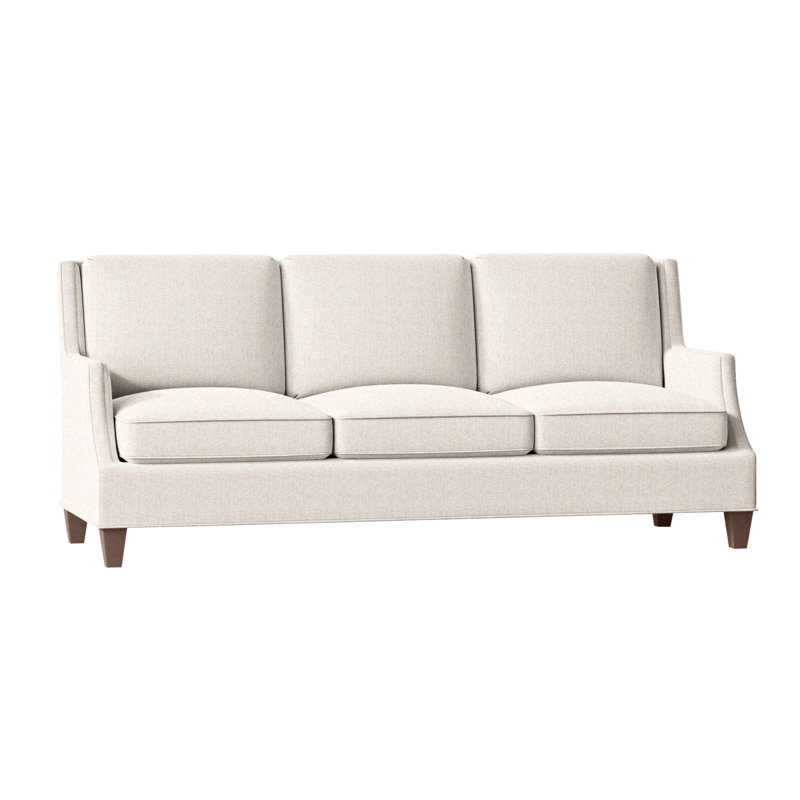 Savannah Sofa, Walnut, Perigold Soft Touch Chalk