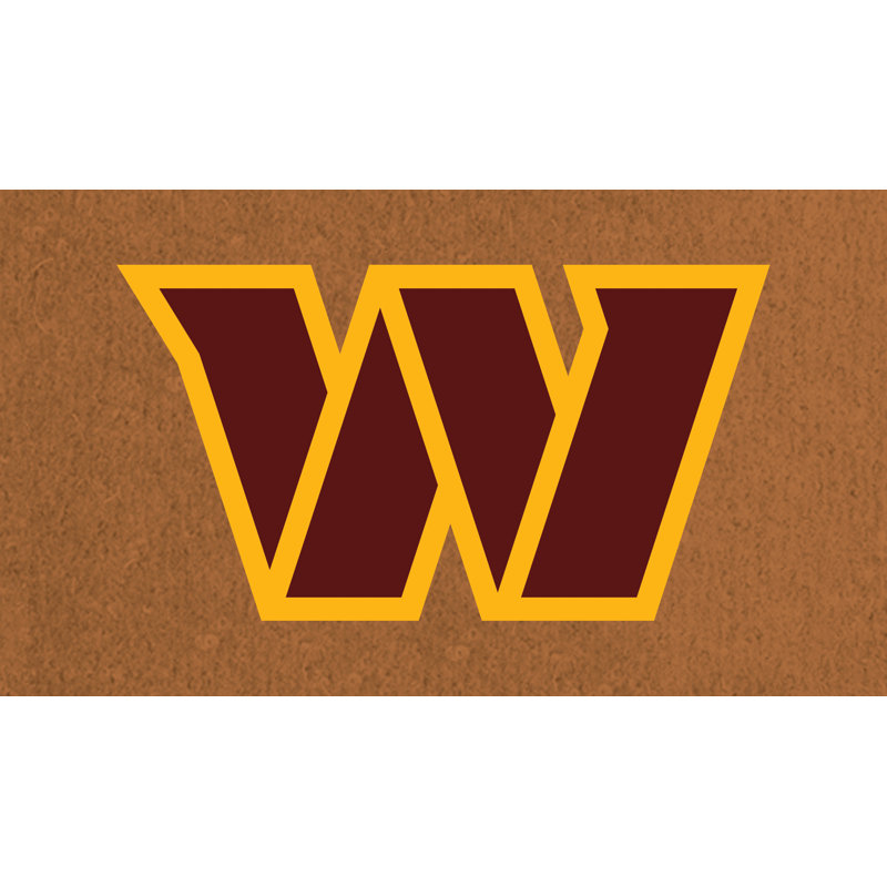 Jeremias NFL Coir Team Logo Outdoor Doormat, Washington Commanders