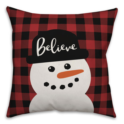  Housse de coussin Snowman