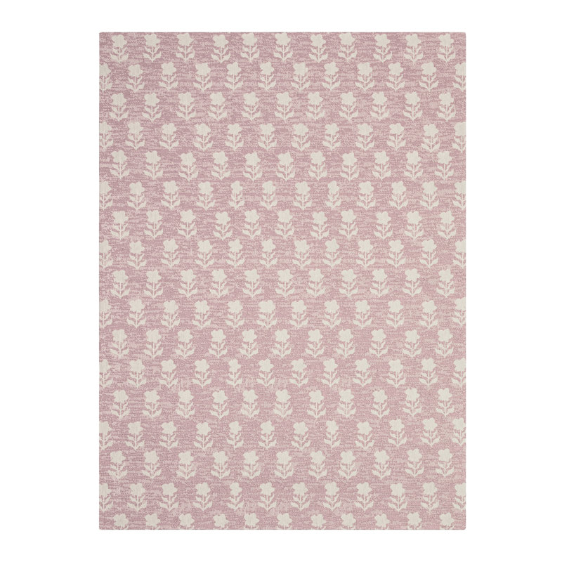 Tapis de chaise de bureau en jacquard de polyester avec support antidérapant Anji, H 0,25 po x l 40 po x P 54 po