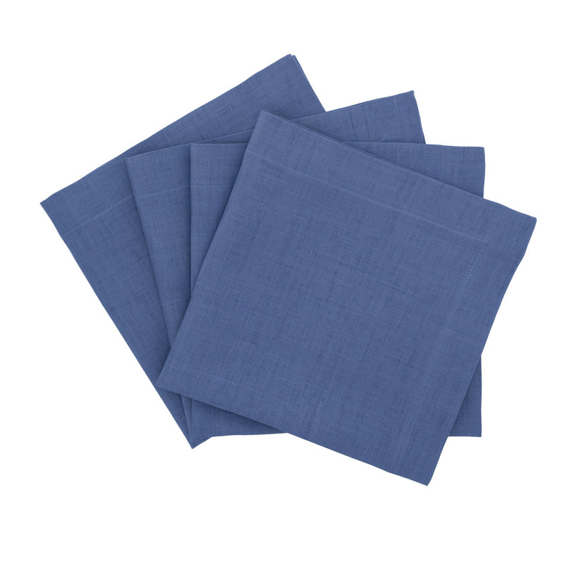 Serviette de table 18 po, Bleu marine