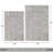  Brentwood Non-Slip Checkered 100% Premium Cotton Bathroom Rug Set-1825655243