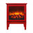17" Freestanding Electric Fireplace-1067645542